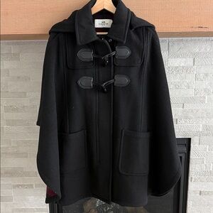 Coach Duffle Cape with Toggle Closures Women’s jacket